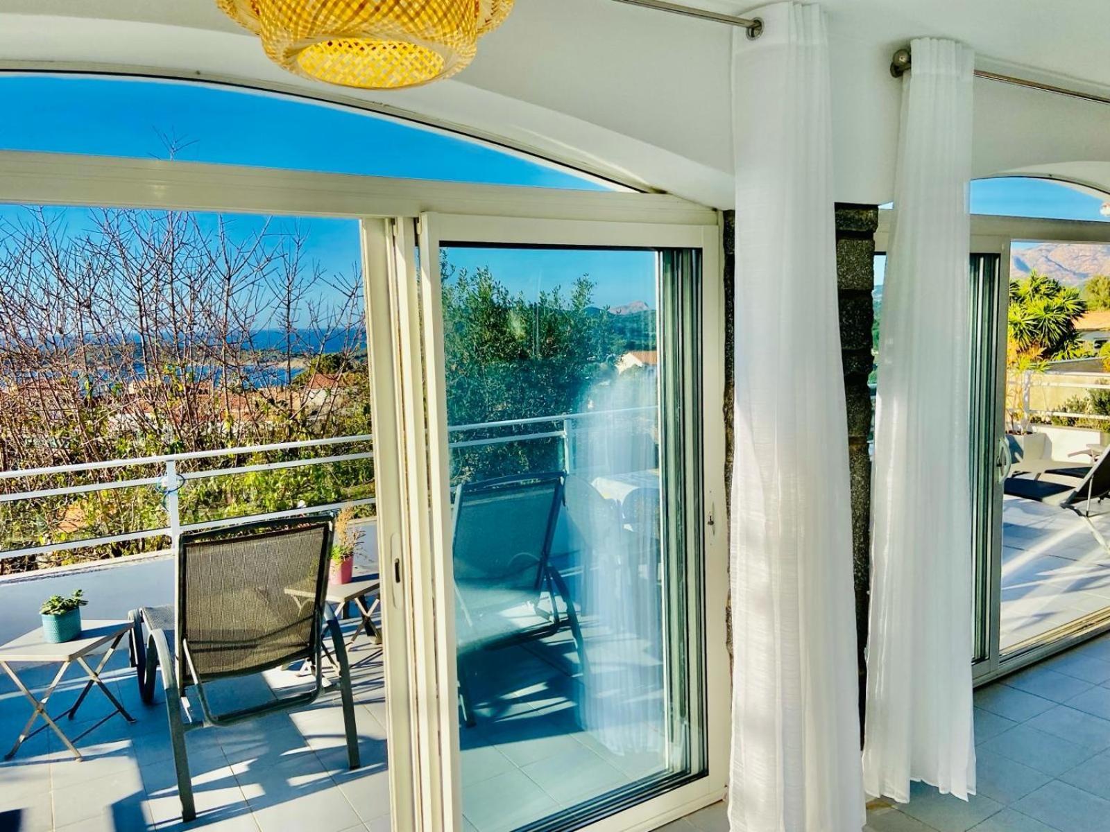 Villa Montalbo Vue Mer De 2 A 10 Personnes Cargèse Extérieur photo